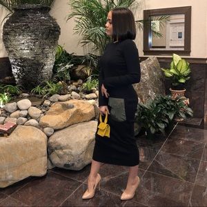 Zara bodycon dress with pocket